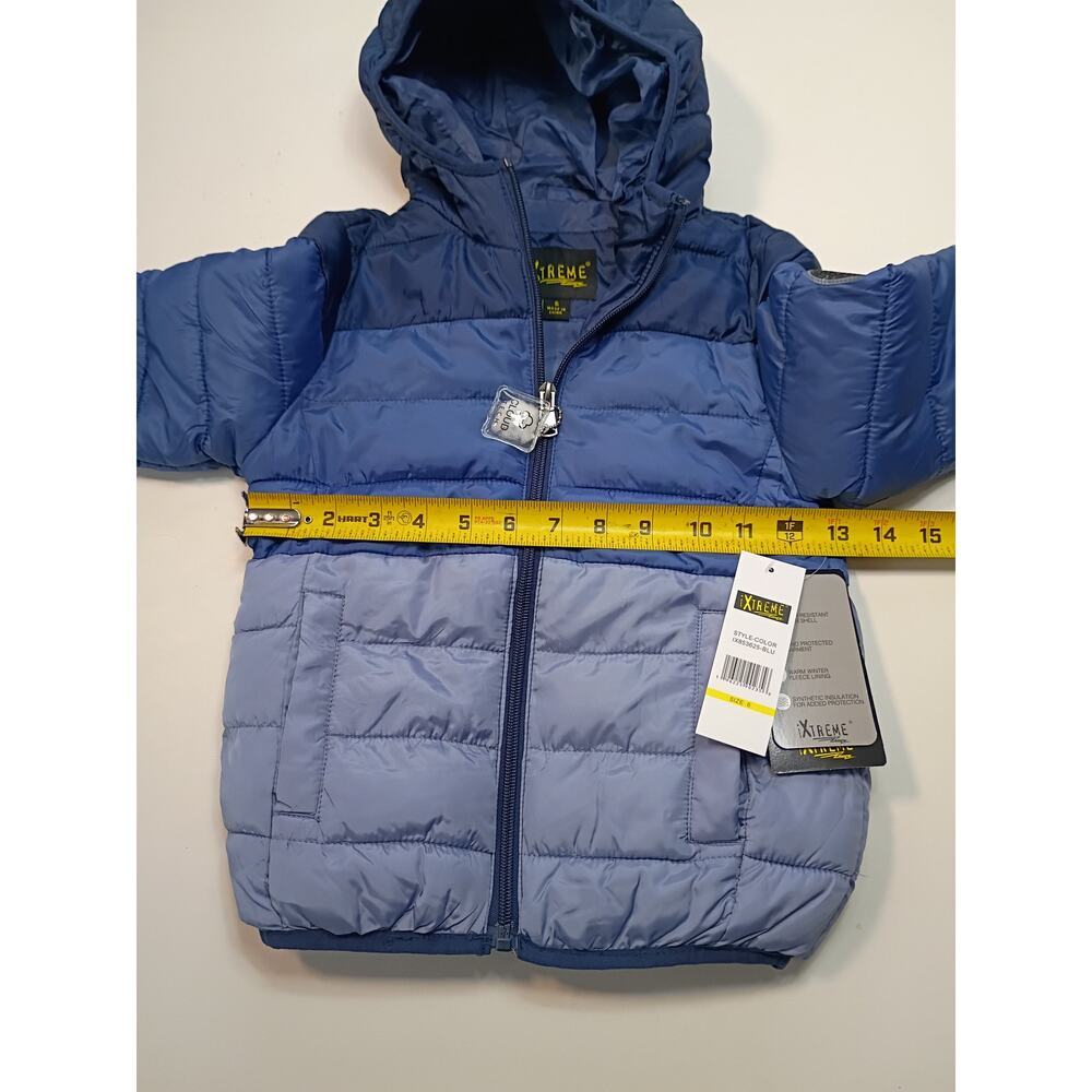 Xtreme Tech Blue Puffer Vest - Size 6 - New with Tags - Picture 6 of 7